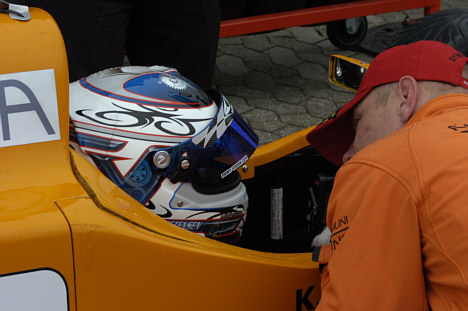 Kean Kristensen bragte sig på Zandvoort i front af Danmarksmesterskabet for Formel Ford.